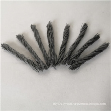 Polypropylene  PP Stranded Fiber Reinforced Fiber, High Strength, Instead of Steel Fiber